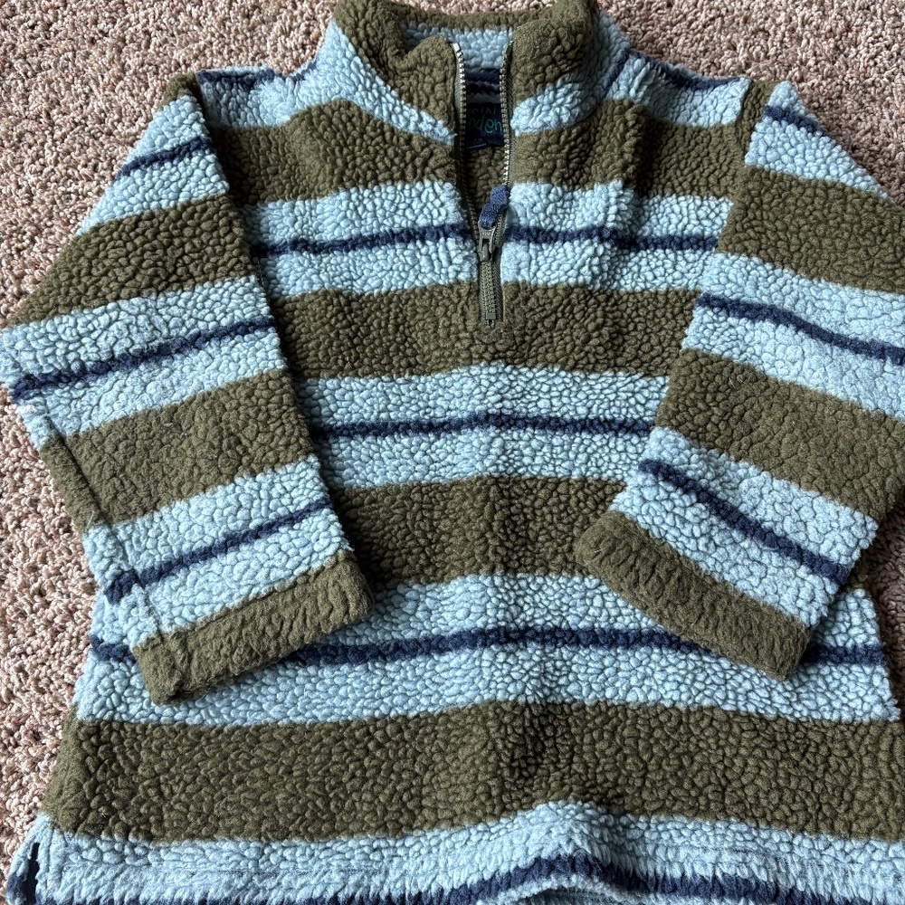Mini Biden 1/4 zip pullover size 7-8